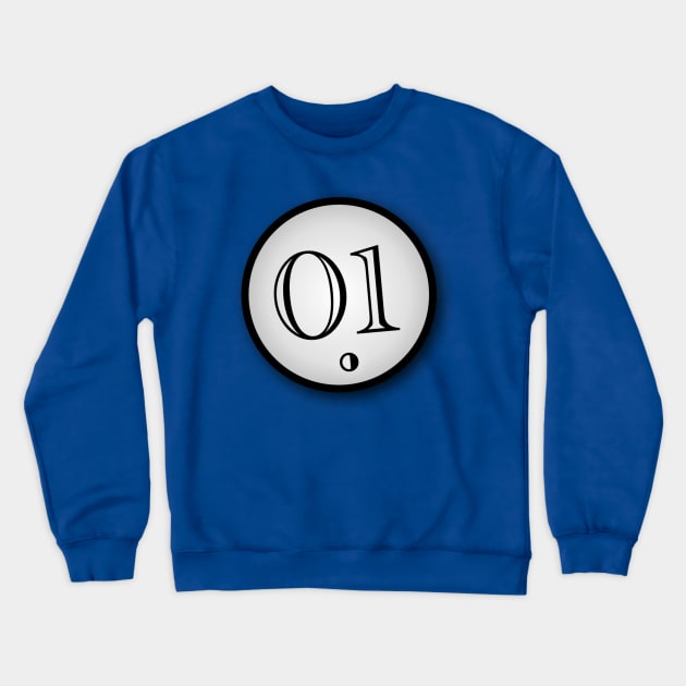 Zero One Crewneck Sweatshirt by C E Richards
